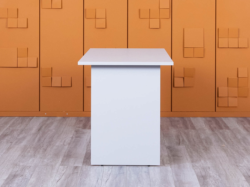 Офисный стол прямой  1 380х680х750 ЛДСП Серый   (СППС-31054(нов))