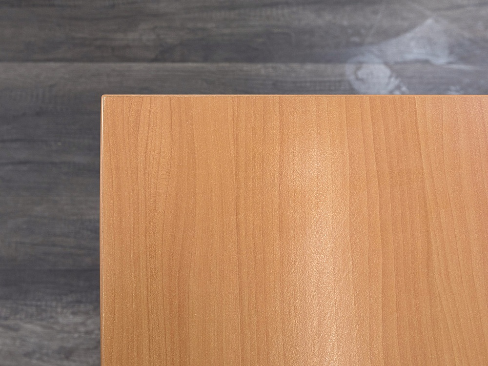 Офисный стол эргономичный SteelCase 1 400х1 000х750 ЛДСП Ольха   (СПЭЛп-30052)