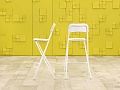 Барный стул  IKEA Дерево Белый  УНДБ-20115