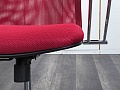 Офисное кресло руководителя   Сетка Красный   (КРСК1-30112)