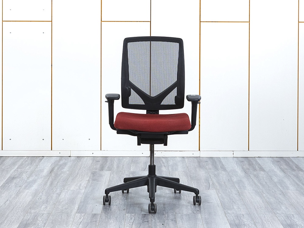 Офисное кресло для персонала  Allsteel Ткань Красный   (КПТК-25123)