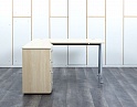 Купить Комплект офисной мебели стол с тумбой  1 400х1 600х750 ЛДСП Клен   (СПУВКл-13033)