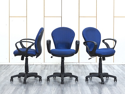 Офисное кресло для персонала   Ткань Синий   (КПТН1-29054)