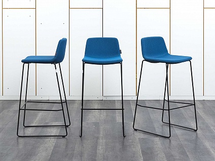 Барный стул Narbutas Ткань Синий Twist&Sit  (УДТН-02102)