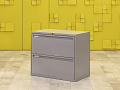Картотека  Herman Miller Металл Серый США  ШД2ЯМ-05024