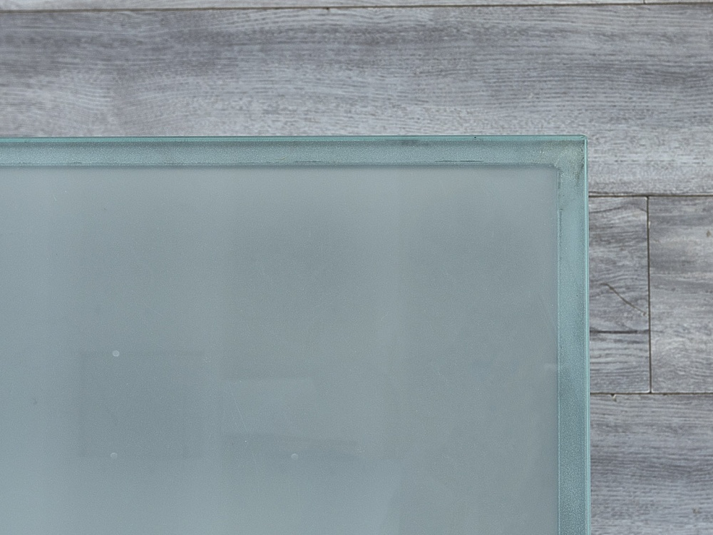 Журнальный столик  600х600х390 Стекло Серый   (СЖПС-14084)