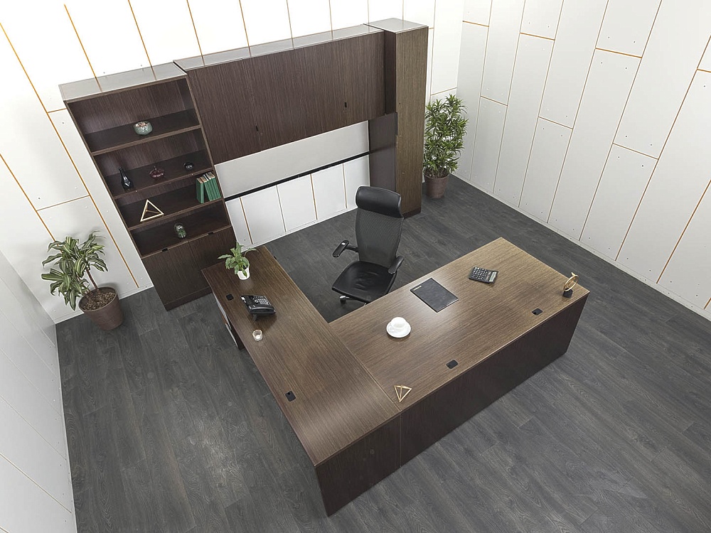 Кабинет руководителя Walter Knoll 2 430х2 130х750 ЛДСП Венге   (КРЕ1-17091)