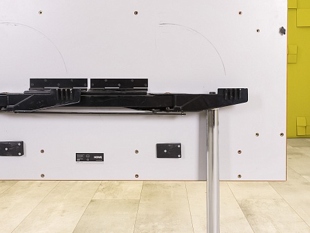 Офисный стол прямой 1400x700 ЛДСП Ольха Импорт_СППЛ1-060823