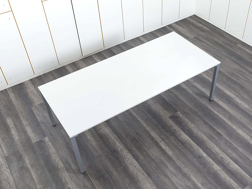 Офисный стол для переговоров SteelCase 2 200х1 000х750 ЛДСП Серый   (СГПС-07122)
