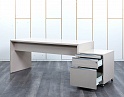 Купить Комплект офисной мебели стол с тумбой  1 750х750х750 ЛДСП Бежевый   (СППБк-07033)