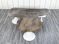 Стол для руководителя CATTELAN ITALIA 2 600х2 300х750 Мрамор Коричневый Piero De Longh  (СРОК-17094)