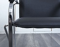 Купить Конференц кресло для переговорной  Черный Кожзам Самба   (УДКЧ-07063)