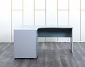 Купить Комплект офисной мебели стол с тумбой  1 600х1 320х750 ЛДСП Зеленый   (СПУЗКл-24052)