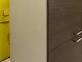 Шкаф для документов офисный Sinetica 1000x440x1050 Закрытый ДСП Венге; Серый Италия_ШД4ДЕ-201022