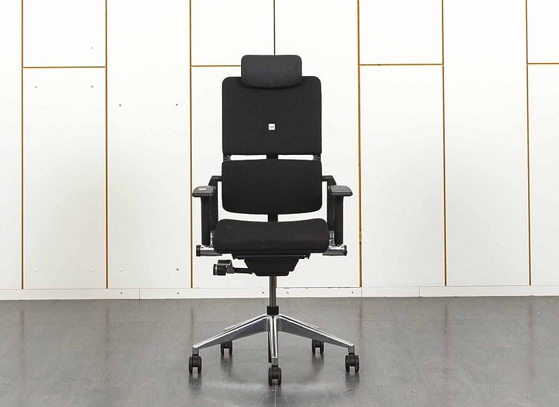 Офисное кресло руководителя  SteelCase Ткань Черный Please 2 Ergonomic  (КРТЧ-03011)
