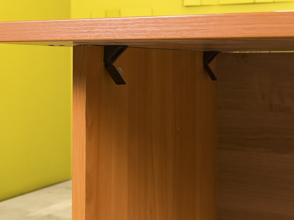 Офисный стол прямой ЛДСП Ольха  СППЛ-14046