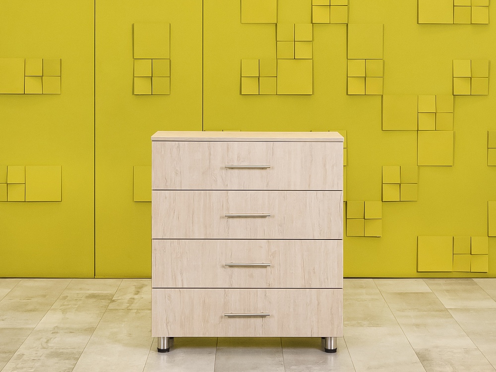 Шкаф для документов офисный  ЛДСП Зебрано  ШД4ЯЗ-27115