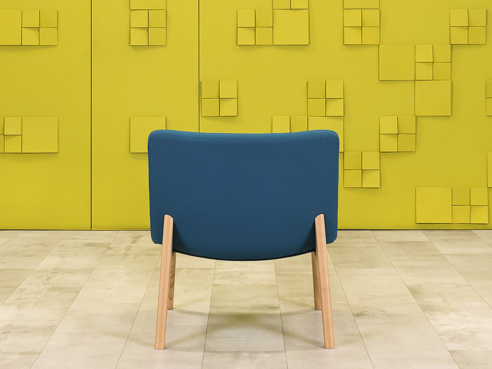 Мягкое кресло Oslo Lounge LD Seating Ткань Синий Чехия  КНТН-26025