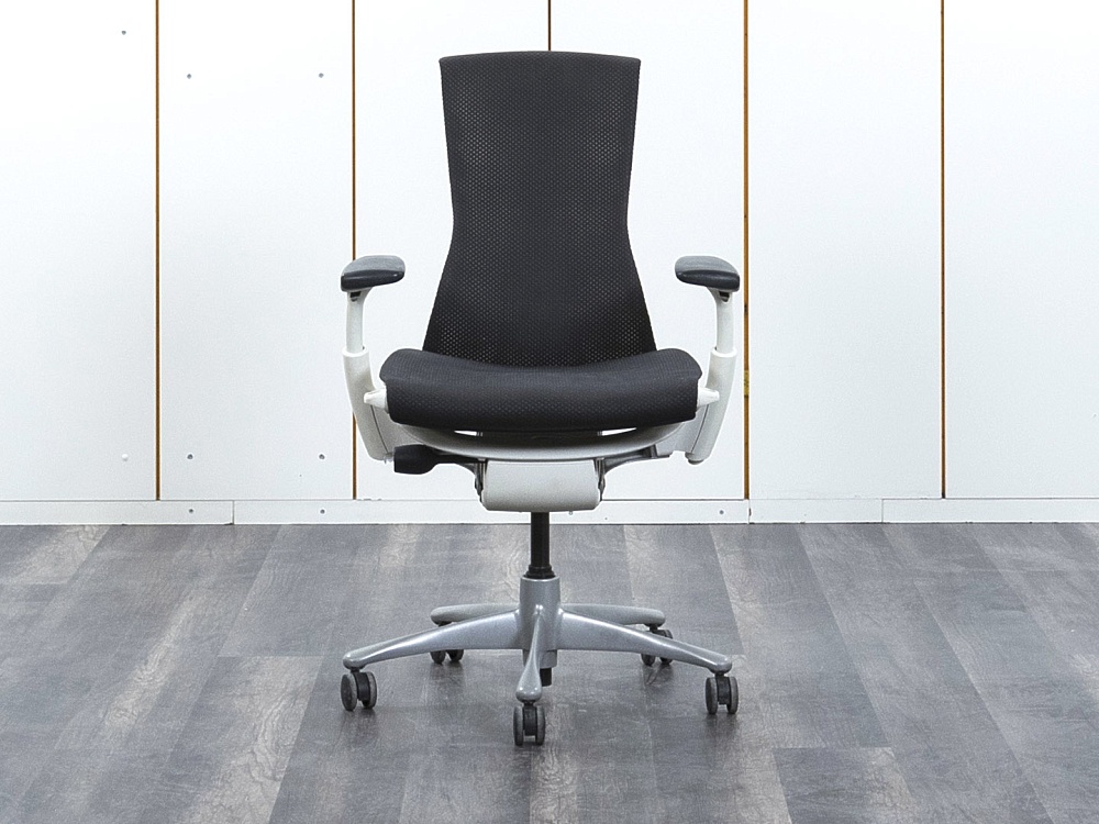 Офисное кресло руководителя  Herman Miller Ткань Серый Embody  (КРТС-03032)