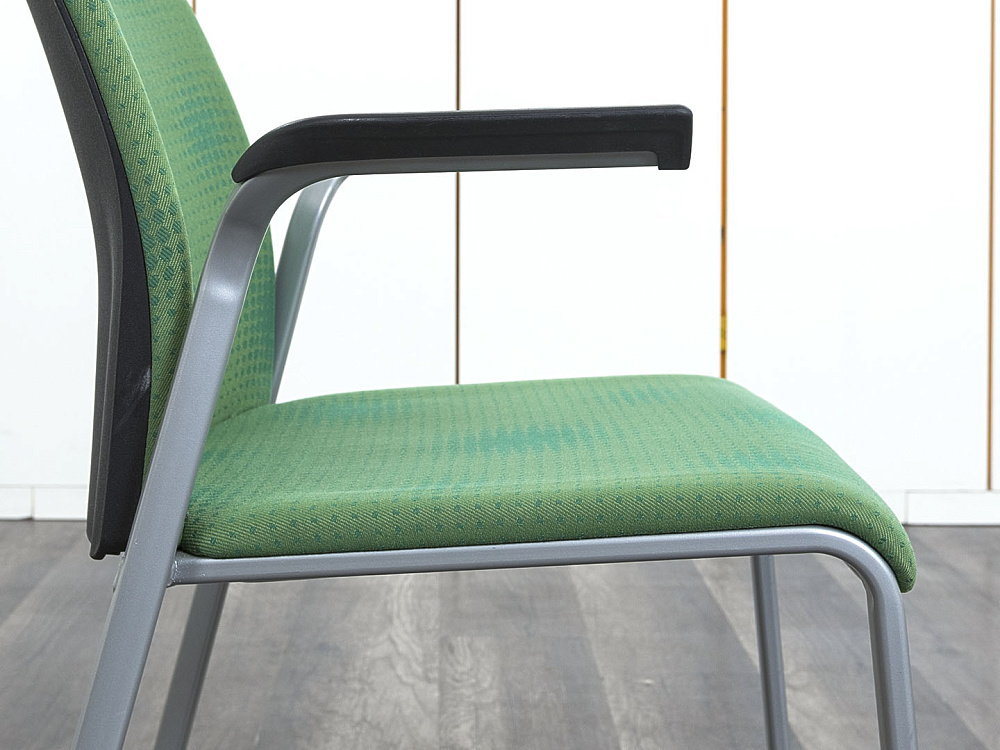 Конференц кресло для переговорной  Зеленый Ткань SteelCase   (УНТЗ-09083)