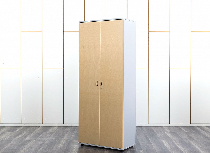 Шкаф для одежды 800х430х2 020 ЛДСП Бук ISKU   (ШГ2ДВ-20012)