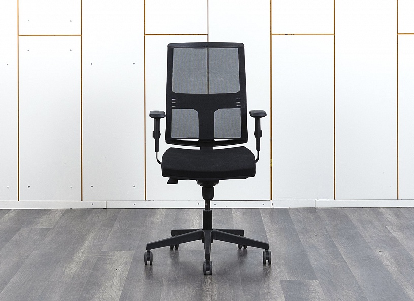 Офисное кресло руководителя  Antares Сетка Черный   (КРСЧ-12072)