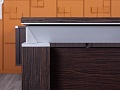 Кабинет руководителя MARTEX 1 800х800х750 Шпон Венге HAN  (КРЕ-07045)