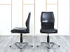 Конференц кресло для переговорной  Черный Кожзам SteelCase   (УНКЧ-30074)