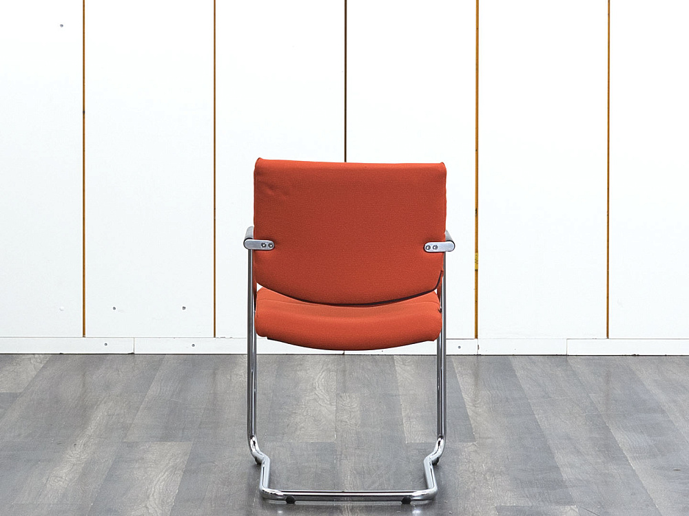 Конференц кресло для переговорной  Оранжевый Ткань LD Seating   (УДТО-07083)