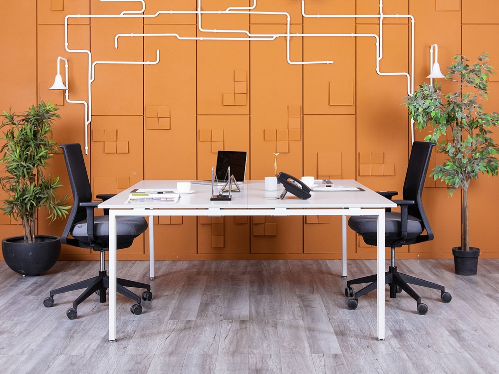 Комплект офисной мебели  1 780х1 600х735 ЛДСП Серый   (КОМС-21055)