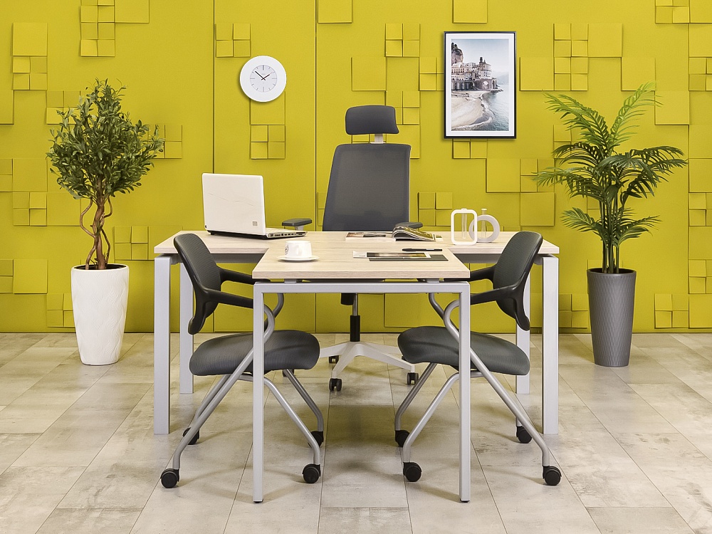 Стол для руководителя  ЛДСП Зебрано Россия  СРПЗ1-31036