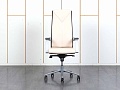 Офисное кресло руководителя  Sitland  Кожа/металл Бежевый Madera  (КРКБ-11011)