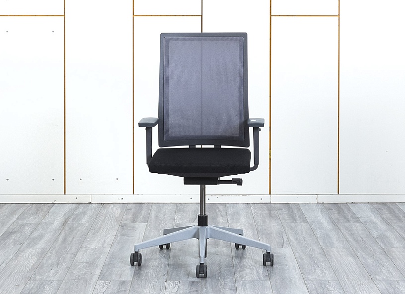 Офисное кресло для персонала  Bene Ткань Черный   (КПТН1-21120)