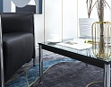 Купить Журнальный столик Loft Concept 700х700х370 Стекло Серый Le Corbusier  (СЖПС-09044)