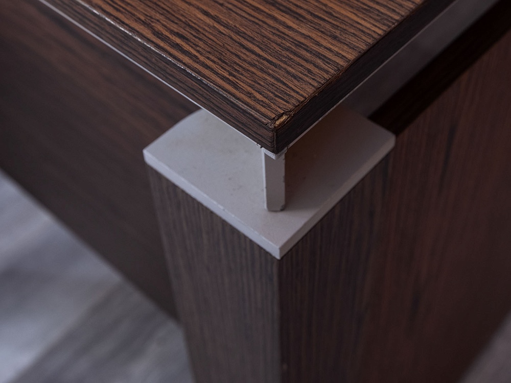 Кабинет руководителя MARTEX 1 800х800х750 Шпон Венге HAN  (КРЕ-19084)