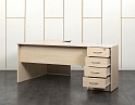 Купить Комплект офисной мебели стол с тумбой  1 400х1 200х750 ЛДСП Клен   (СПУВКп-10061)