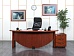 Стол для руководителя Tazio 2 150х1 150х730 Дерево Махагон   (СРПШК-04120)