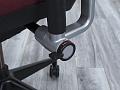 Офисное кресло руководителя  SteelCase Ткань Красный Please 2  (КРТК-21034)
