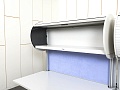 Комплект офисной мебели SteelCase 2 800х1 600х1 720 ЛДСП Серый   (КОМС-29071)