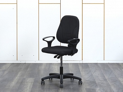 Офисное кресло для персонала   Ткань Черный   (КПТЧ-25093уц)