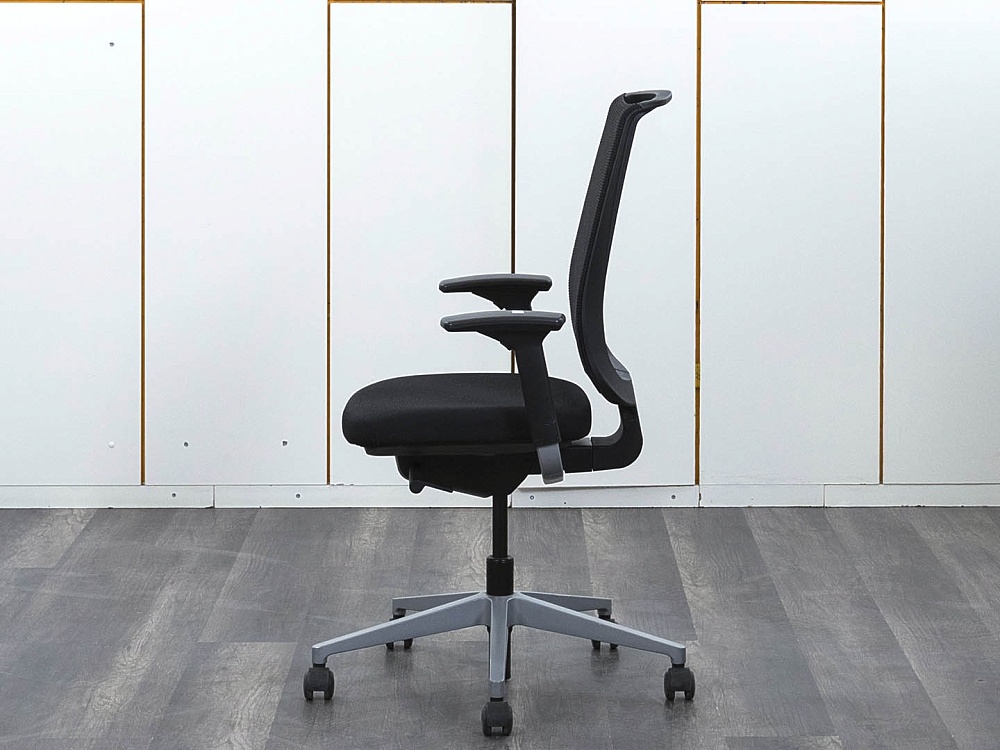Офисное кресло для персонала  SteelCase Ткань Черный Reply Air  (КПТЧ-07122)