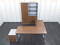 Кабинет руководителя Bene 1 800х1 800х750 Шпон Орех   (КРХ2-06091)
