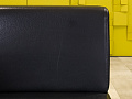Офисный диван Coffice Linear BENE 1750x780 Кожа Чёрный Австрия_ДНКЧ-071024
