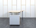 Купить Комплект офисной мебели стол с тумбой ISKU 1 600х1 200х800 ЛДСП Бук   (СПУВКп-04012)