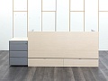 Комплект офисной мебели стол с тумбой Bene 1 600х800х760 ЛДСП Бук   (СППВк-16111)