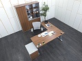 Кабинет руководителя Bene 1 800х1 800х750 Шпон Орех   (КРХ1-06091)