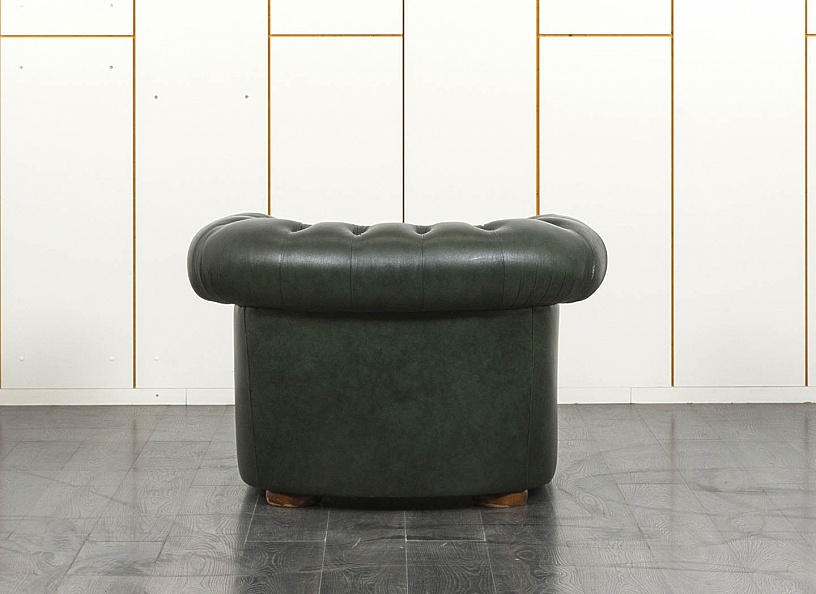 Мягкое кресло ORIGGI Кожа Зеленый CHESTERFIELD  (КНКЗ-01041)