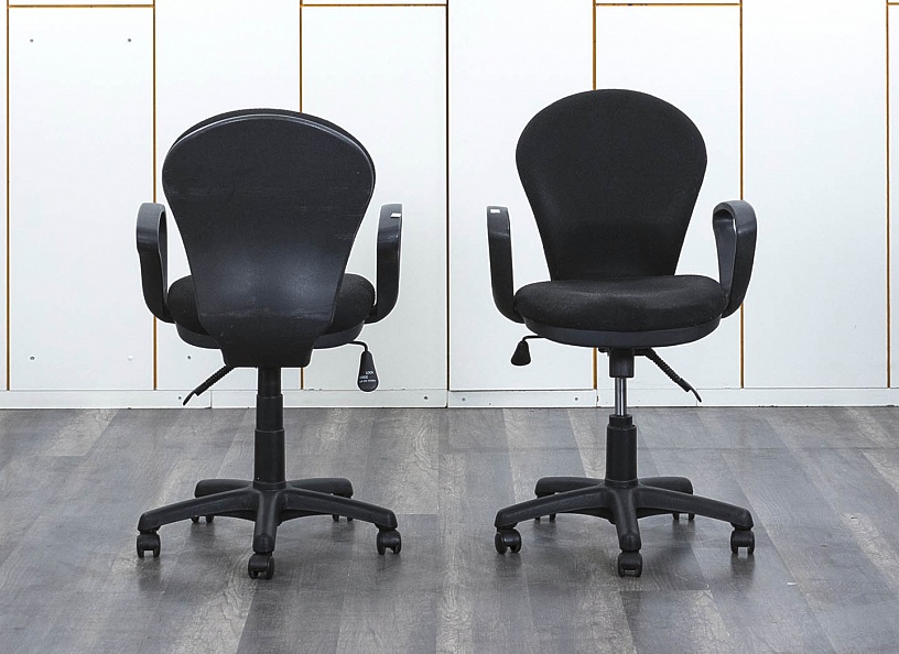 Офисное кресло для персонала   Ткань Черный   (КПТЧ2-05122)