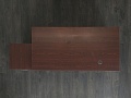 Кабинет руководителя  1 600х800х750 ЛДСП Махагон   (КРШ1-22061)