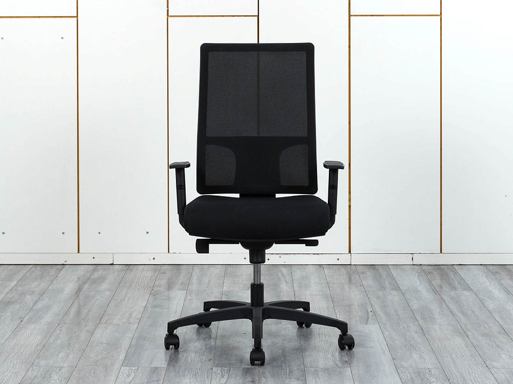 Офисное кресло для персонала  Sitland  Сетка Черный   (КПСЧ1-19094)